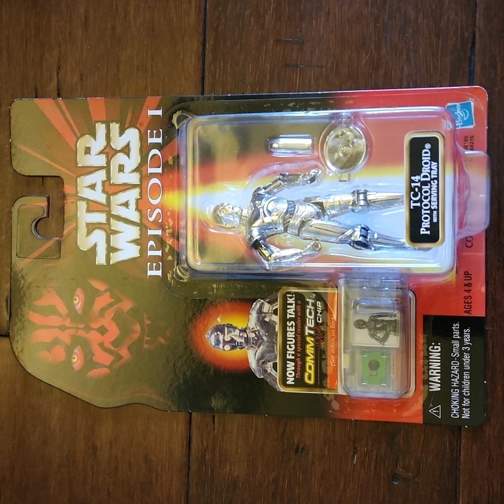 Star Wars Episode 1 TC-14 Protocol Droid with Serving Tray